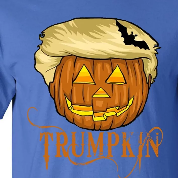 Trump Halloween Pumpkin Carving Trump Supporter Trumpkin Great Gift Tall T-Shirt