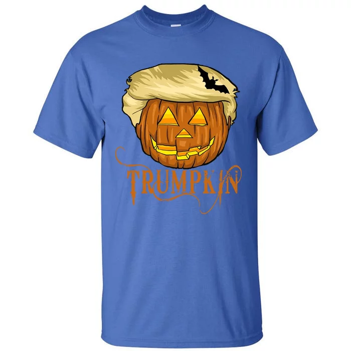 Trump Halloween Pumpkin Carving Trump Supporter Trumpkin Great Gift Tall T-Shirt