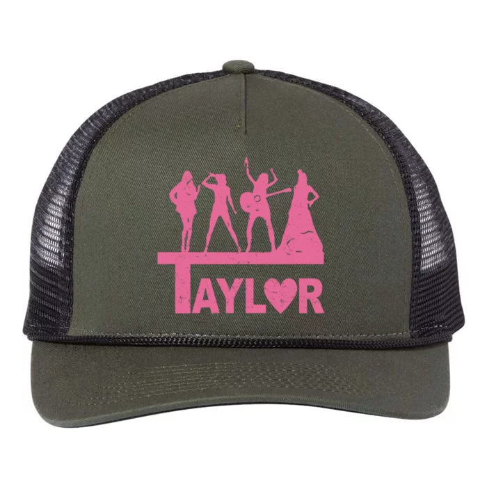 Taylor Heart Performance Lover Retro Rope Trucker Hat Cap