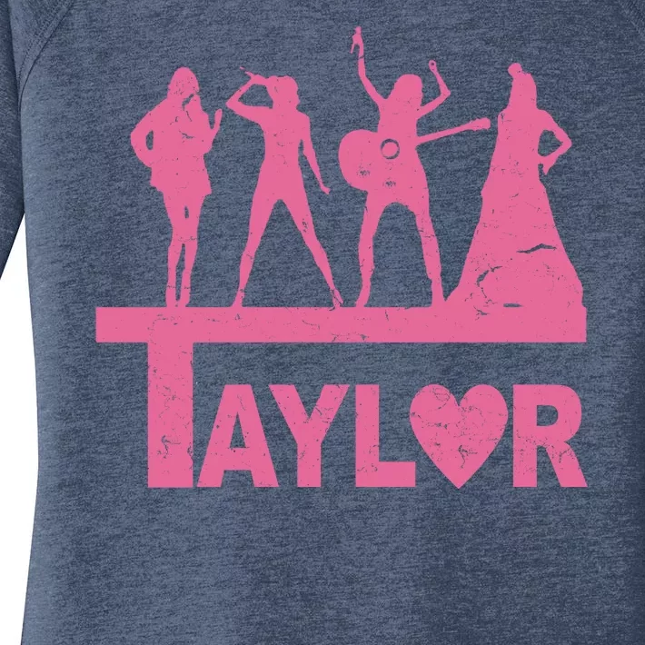 Taylor Heart Performance Lover Women's Perfect Tri Tunic Long Sleeve Shirt