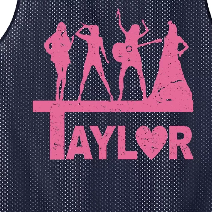 Taylor Heart Performance Lover Mesh Reversible Basketball Jersey Tank