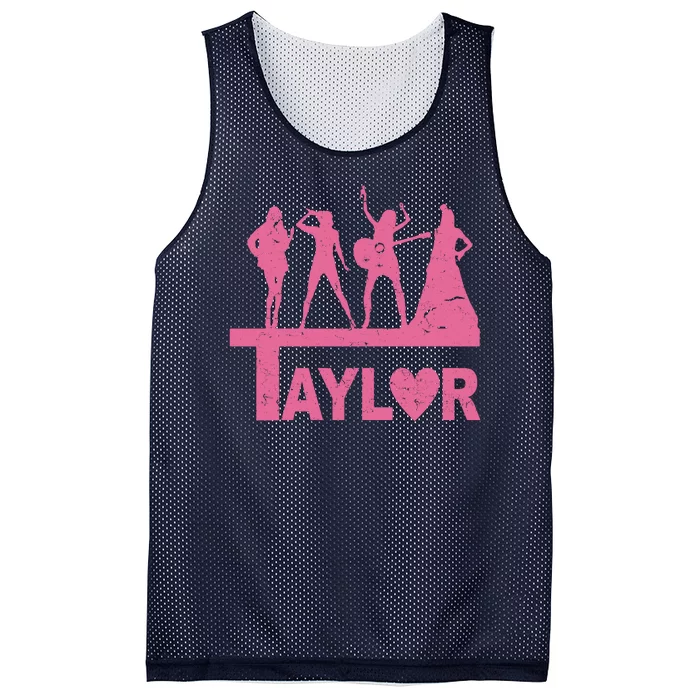 Taylor Heart Performance Lover Mesh Reversible Basketball Jersey Tank