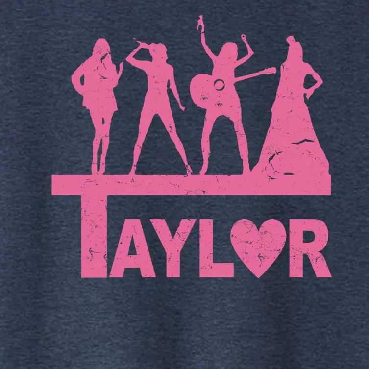 Taylor Heart Performance Lover Women's Crop Top Tee