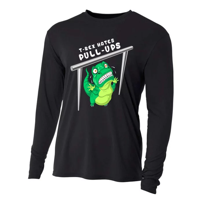 Trex Hates Pullups Cooling Performance Long Sleeve Crew