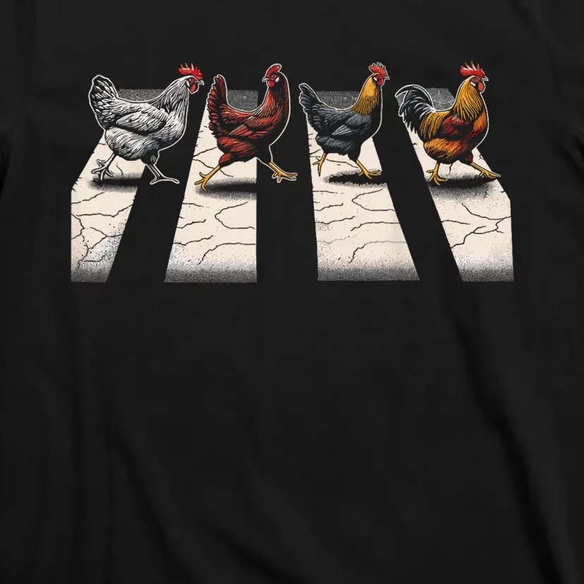 The Hens Retro Chicken Gifts Funny Chicken T-Shirt