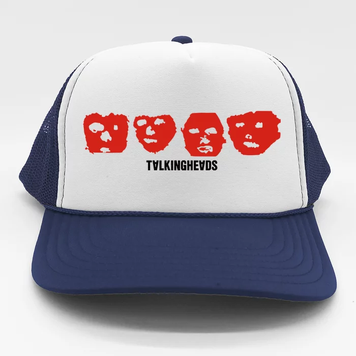 Talking Heads Remain In Light Faces Trucker Hat