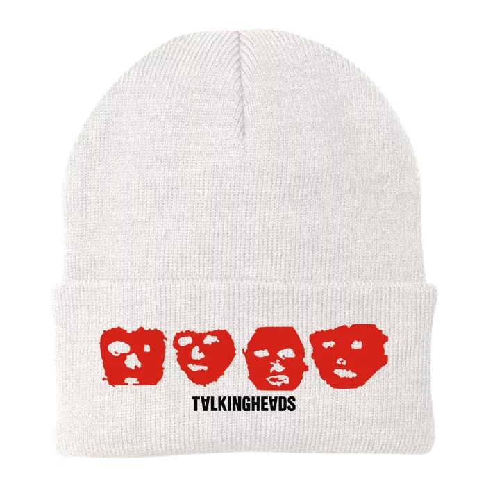 Talking Heads Remain In Light Faces Knit Cap Winter Beanie