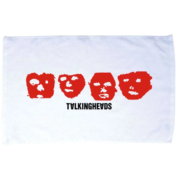 Talking Heads Remain In Light Faces Microfiber Hand Towel