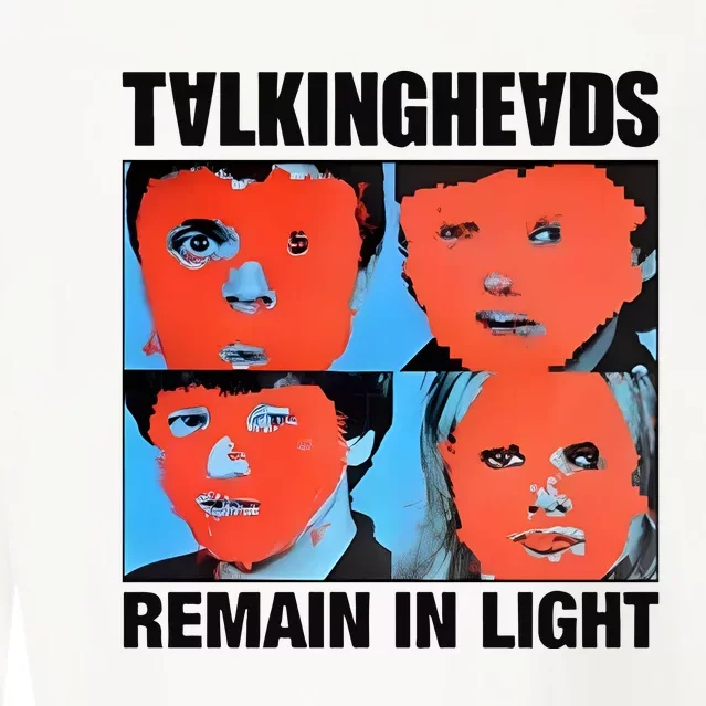 Talking Heads Remain In Light Punk Rock Cropped Pullover Crew