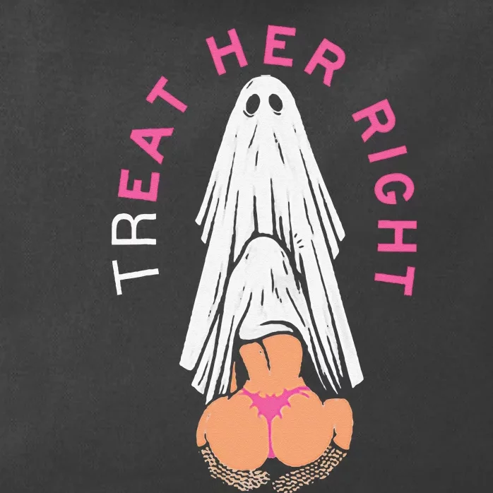 Treat Her Right Zip Tote Bag