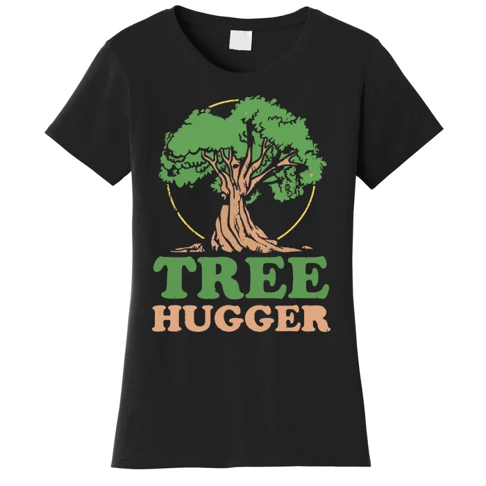 Tree Hugger Retro Vintage Environmental Nature Lover Women's T-Shirt