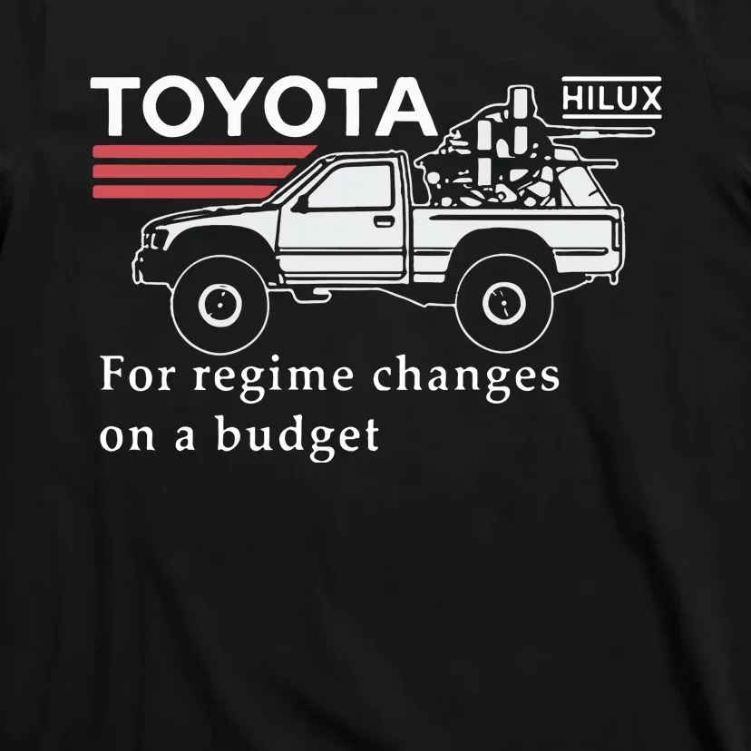 Toyotathon Hiluxfor Regime Changes On A Budget T-Shirt