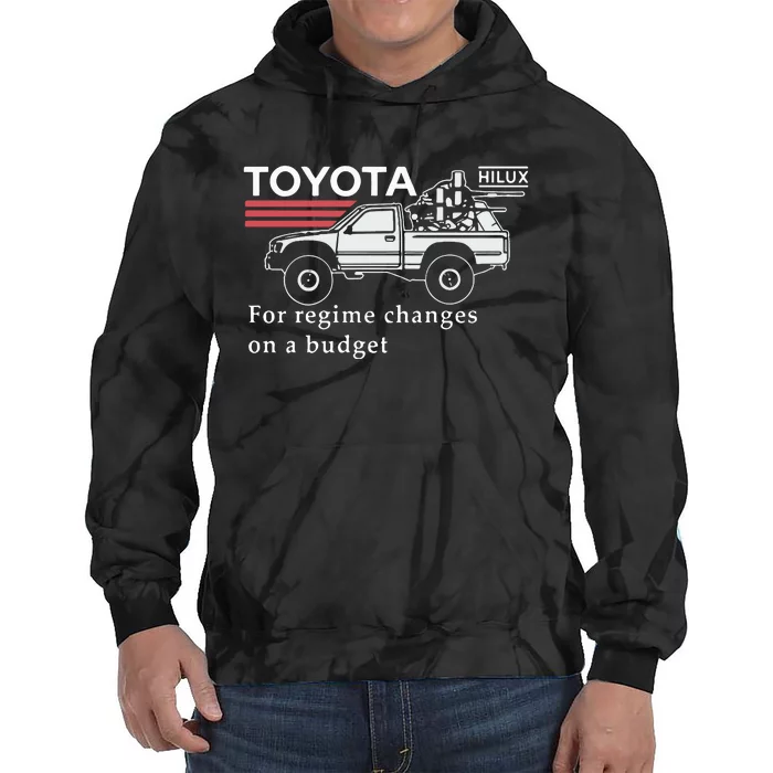 Toyotathon Hiluxfor Regime Changes On A Budget Tie Dye Hoodie