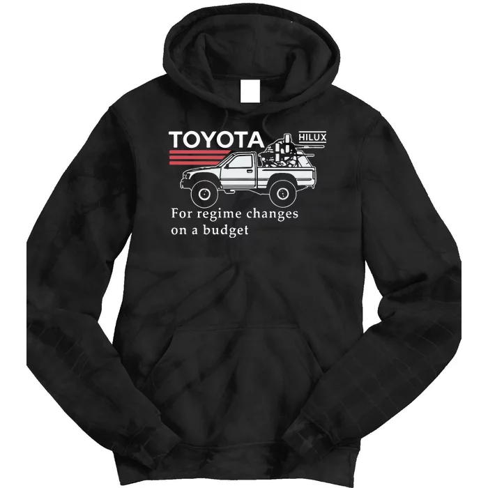 Toyotathon Hiluxfor Regime Changes On A Budget Tie Dye Hoodie