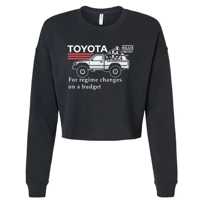 Toyotathon Hiluxfor Regime Changes On A Budget Cropped Pullover Crew