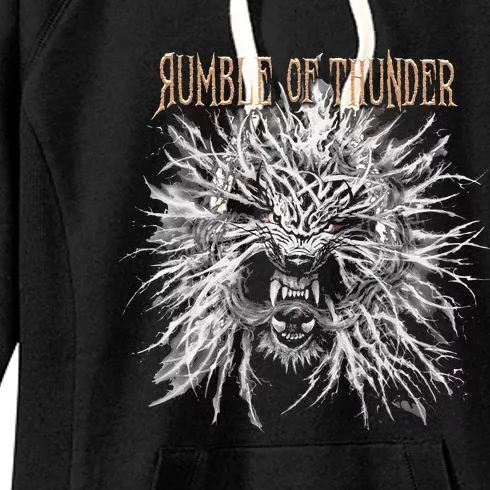 The Hu Rumble Of Thunder Album Art Women's Fleece Hoodie