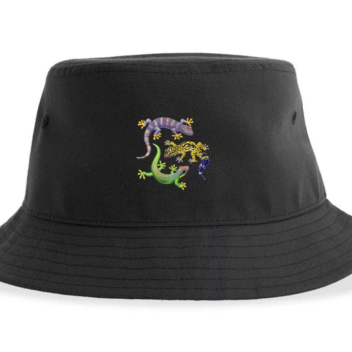 Three Geckos Sustainable Bucket Hat