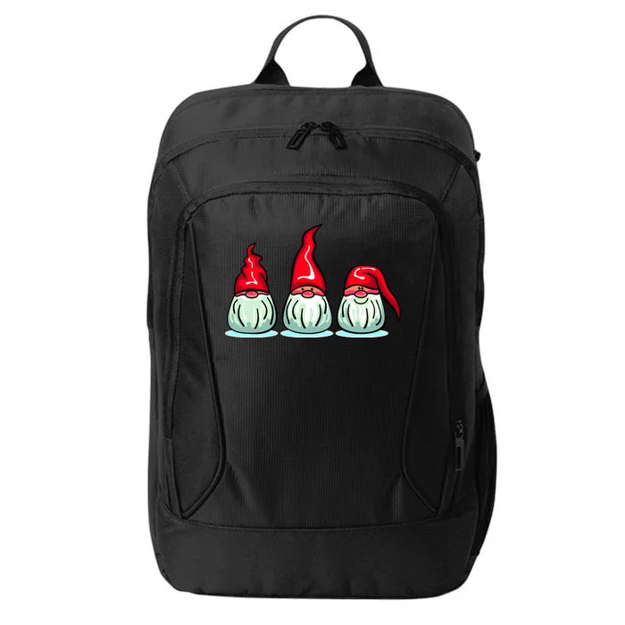 Three Santa Gnomes City Backpack