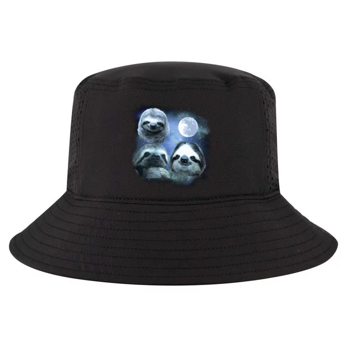 Three Sloths In Space Cool Comfort Performance Bucket Hat