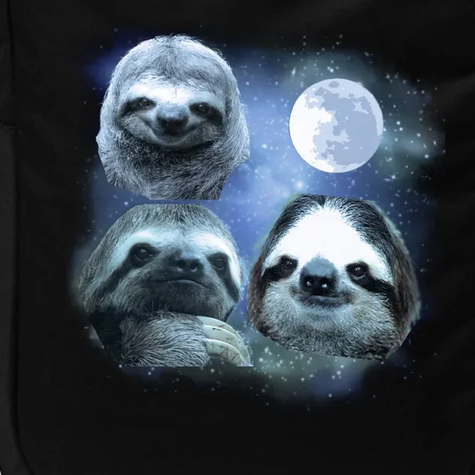 Three Sloths In Space Impact Tech Backpack