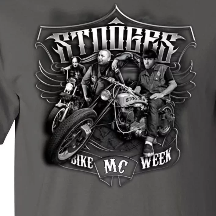 Three Stooges - Bike Week Tall T-Shirt