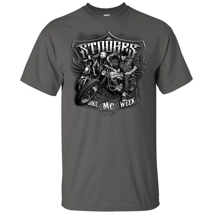 Three Stooges - Bike Week Tall T-Shirt