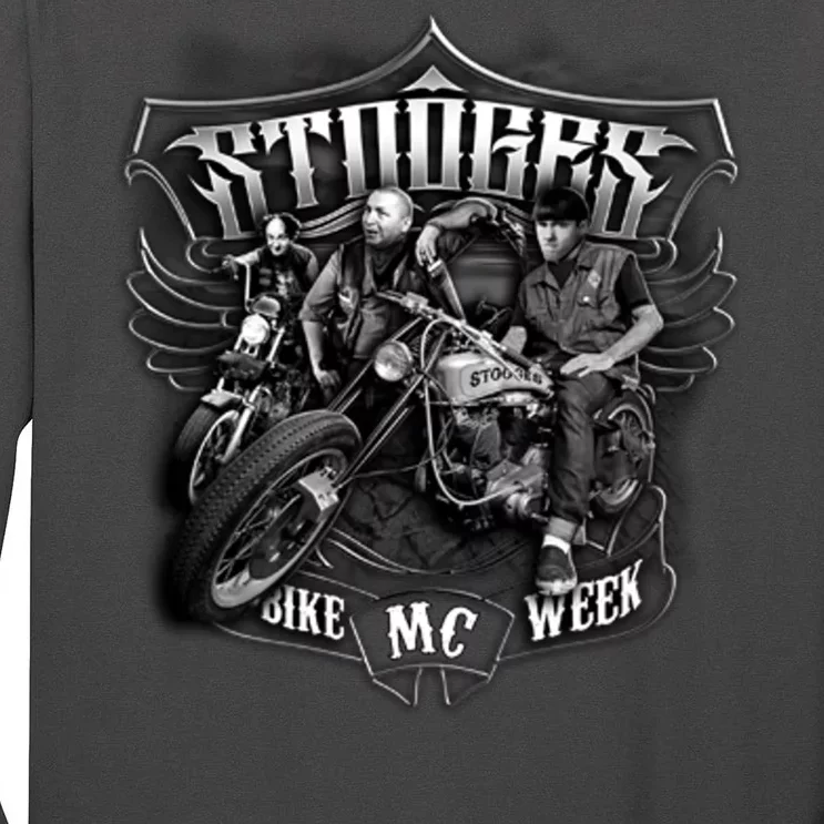 Three Stooges - Bike Week Tall Long Sleeve T-Shirt