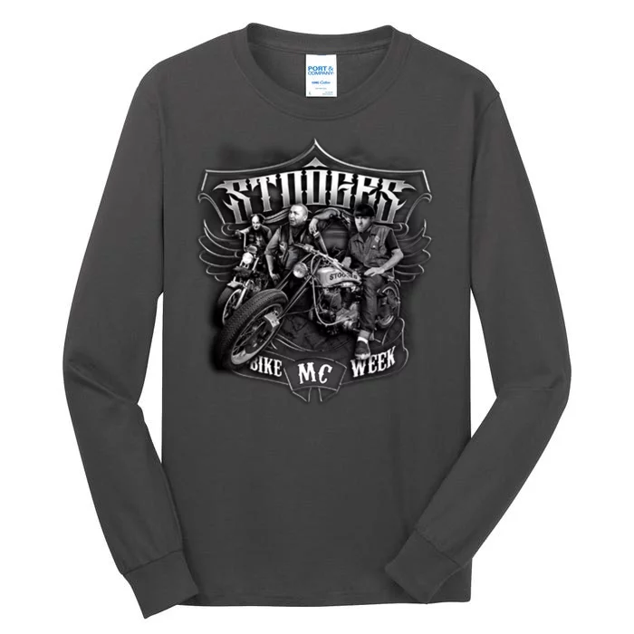 Three Stooges - Bike Week Tall Long Sleeve T-Shirt