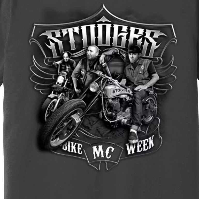 Three Stooges - Bike Week Premium T-Shirt