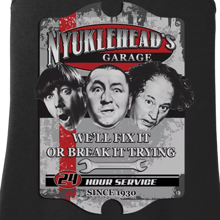 Three Stooges NYUKLEHEAD'S GARAGE Ladies Essential Tank