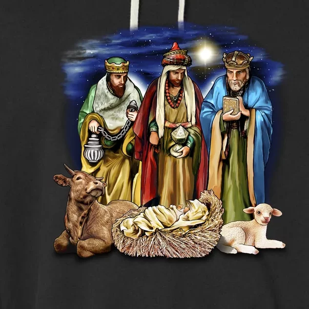 Three Wise Men Garment-Dyed Fleece Hoodie