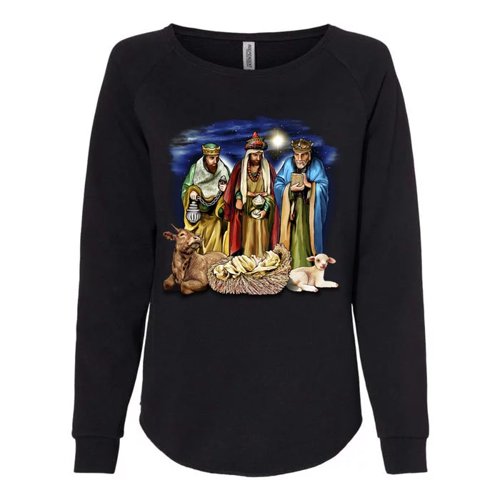 Three Wise Men Womens California Wash Sweatshirt