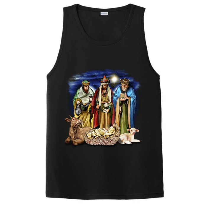 Three Wise Men Performance Tank