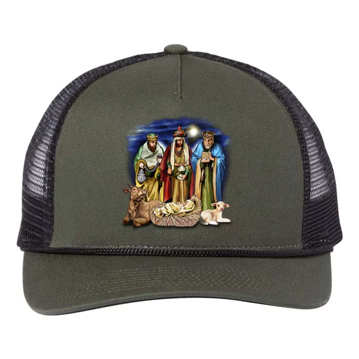 Three Wise Men Retro Rope Trucker Hat Cap