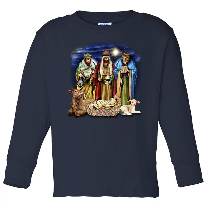 Three Wise Men Toddler Long Sleeve Shirt