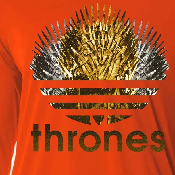 Thrones Logo Cooling Performance Long Sleeve Crew