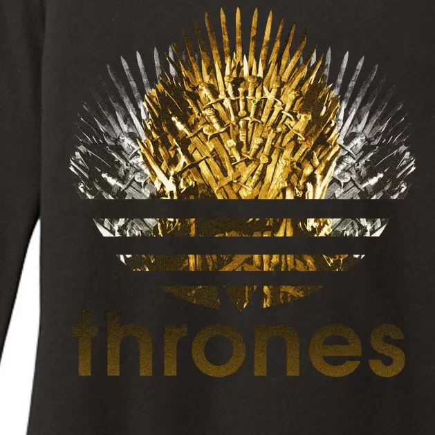 Thrones Logo Womens CVC Long Sleeve Shirt