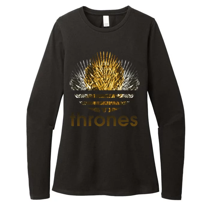 Thrones Logo Womens CVC Long Sleeve Shirt