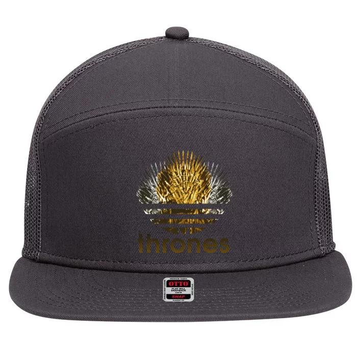 Thrones Logo 7 Panel Mesh Trucker Snapback Hat