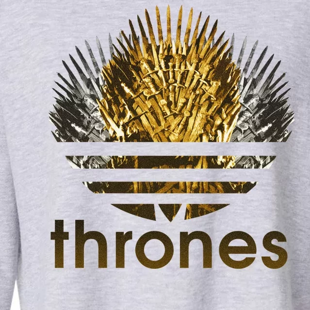 Thrones Logo Cropped Pullover Crew