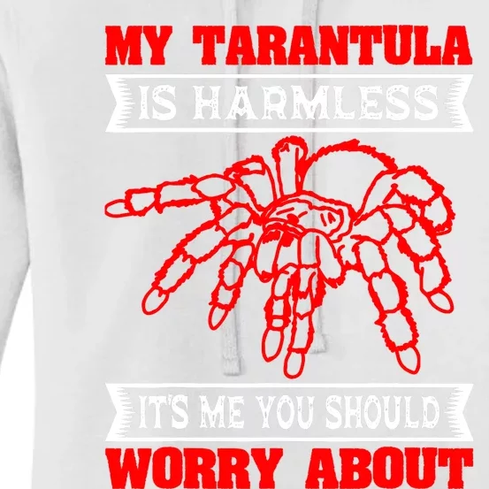 Tarantula Hairy Spiders Arachnid Entomophile Entomologist Women's Pullover Hoodie