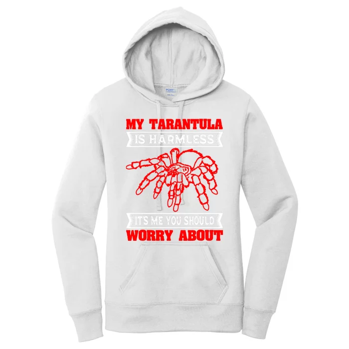 Tarantula Hairy Spiders Arachnid Entomophile Entomologist Women's Pullover Hoodie