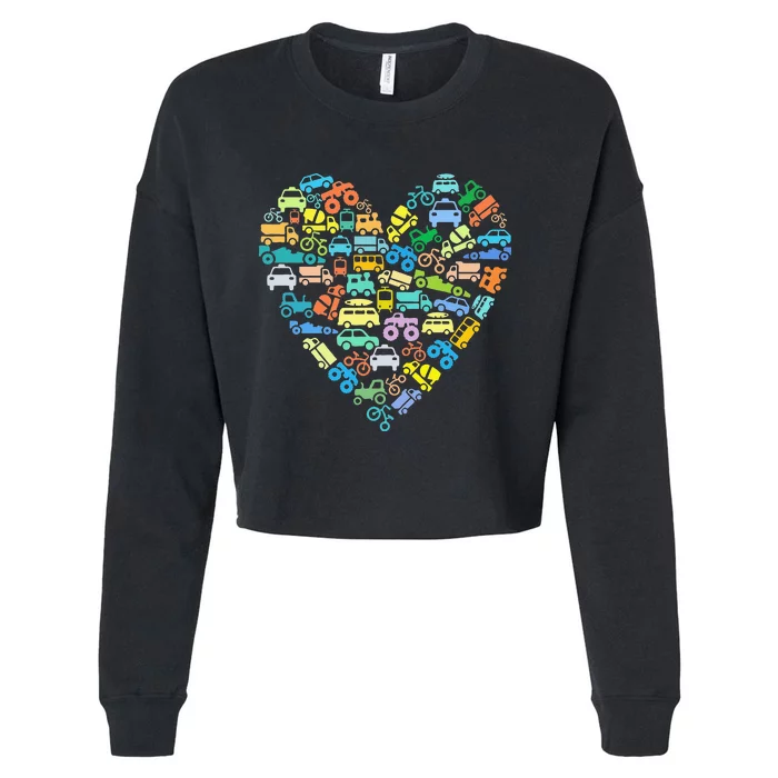 Tribe Has Spoken Cropped Pullover Crew