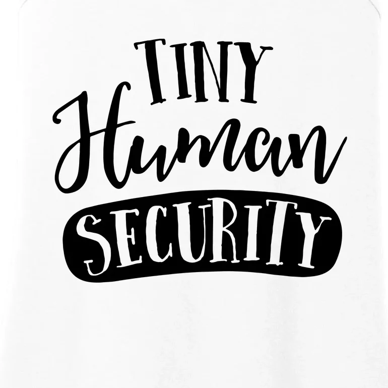 Tiny Human Security Childcare Daycare Provider Thank You Ladies Essential Tank