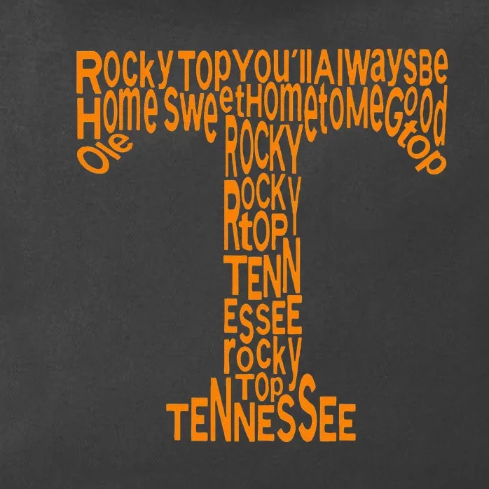 Tennessee Home Sweet Home Tennessee Sport Zip Tote Bag