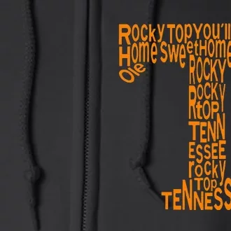 Tennessee Home Sweet Home Tennessee Sport Full Zip Hoodie