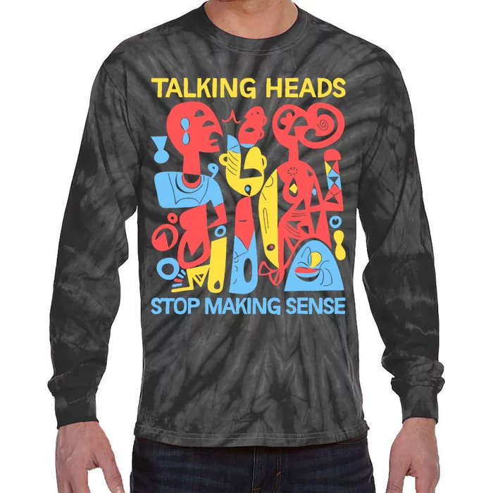 Talking Heads Stop Making Sense Tie-Dye Long Sleeve Shirt