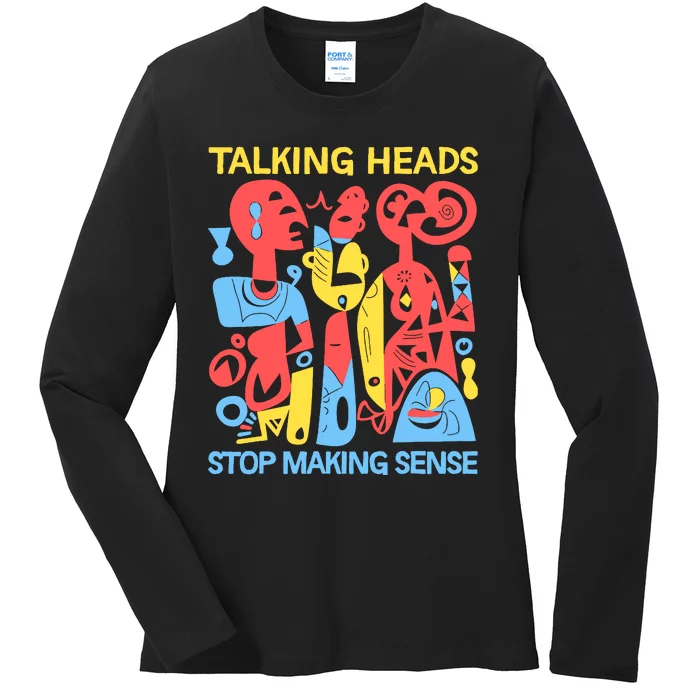 Talking Heads Stop Making Sense Ladies Long Sleeve Shirt