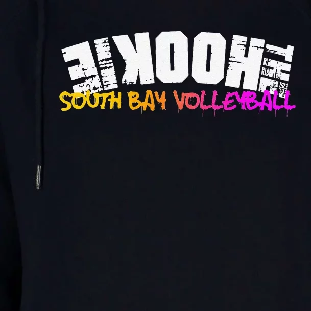 The Hookie South Bay Volleyball Womens Funnel Neck Pullover Hood