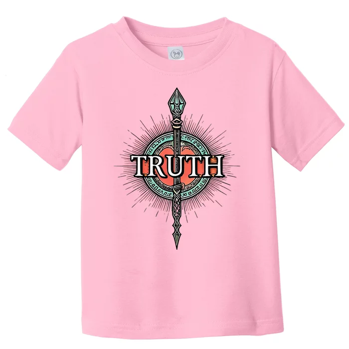 Truth Honesty Spirituality Politics Meditation Love God Toddler T-Shirt